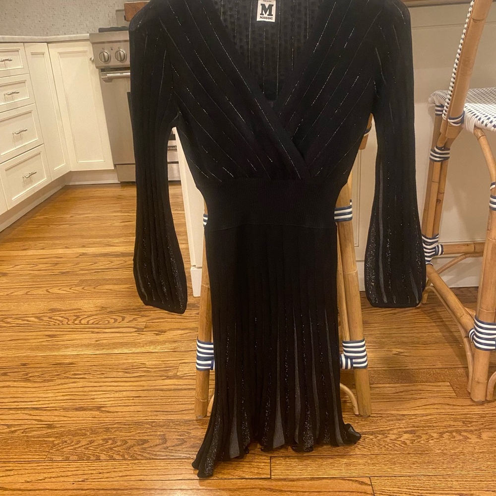 Missoni Black Long Sleeve Dress
